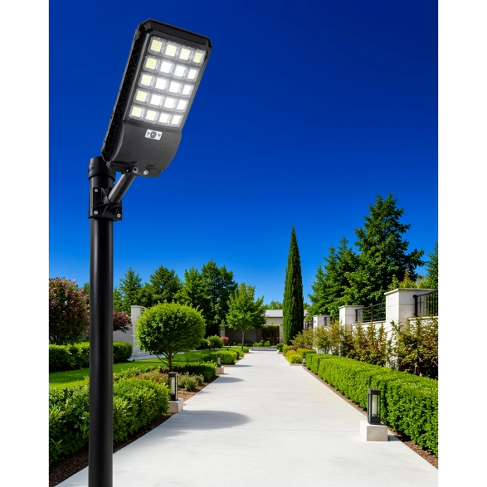 Solar LED Bahçe Lambası 3 Modlu Uzaktan Kumandalı