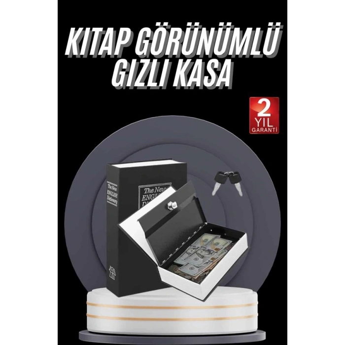Sözlük Görünümlü Kitap Kasa 18cm