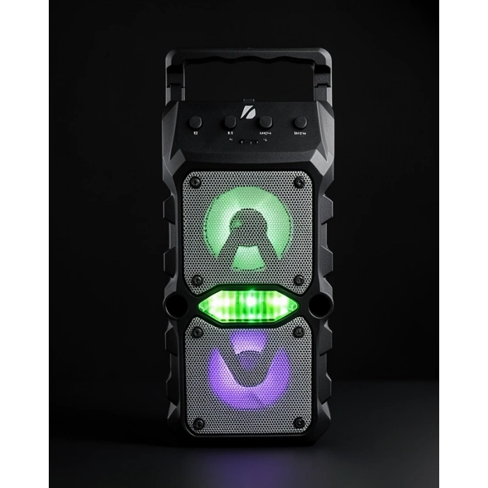 Taşınabilir Bluetooth Hoparlör LED Işıklı