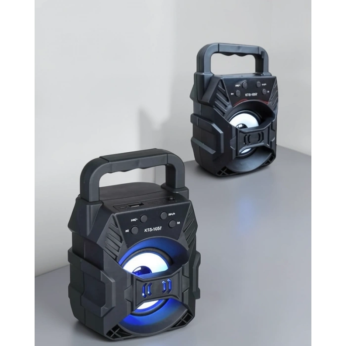 Taşınabilir Bluetooth Hoparlör LED Işıklı
