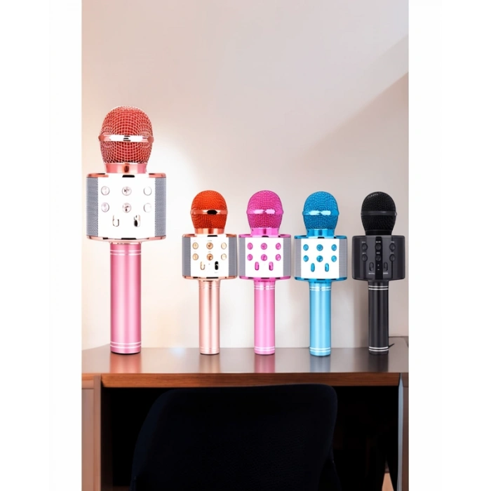 Taşınabilir Bluetooth Karaoke Mikrofon