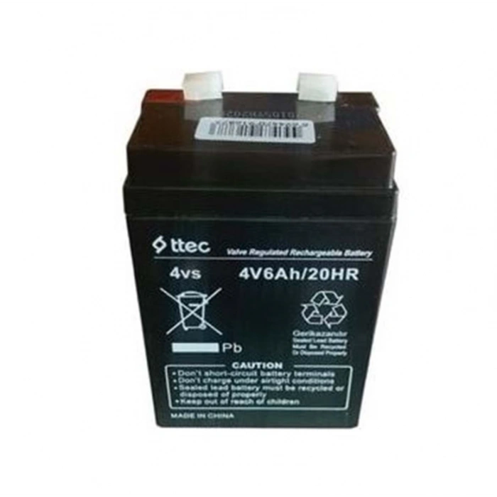 TTEC 4V 6 AH Kuru Bakımsız Akü