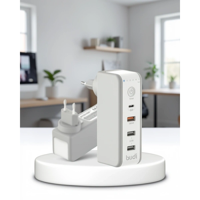 USB Şarj Adaptörü 30W Zaman Ayarlı Type-C