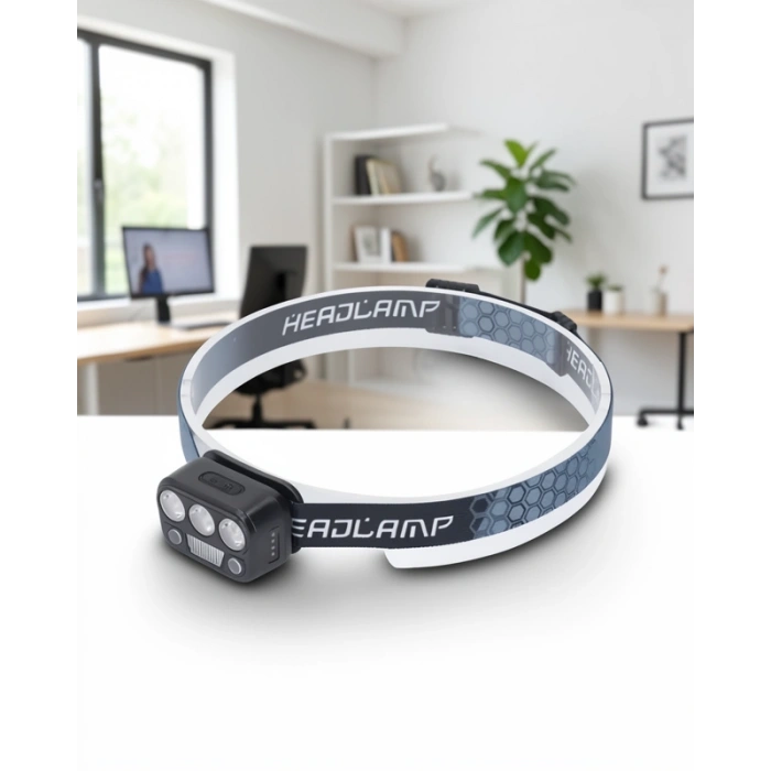 USB Şarjlı LED Kafa Feneri