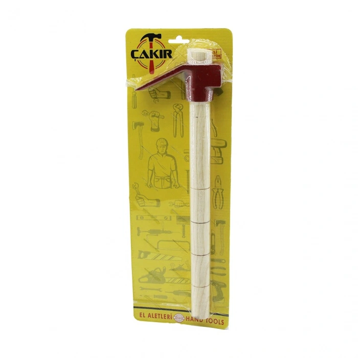 ÇAKIR ( VAKUMLU ) ( KIRMIZI ÇELİK METAL ) KESER ( AHŞAP SAPLI )*35