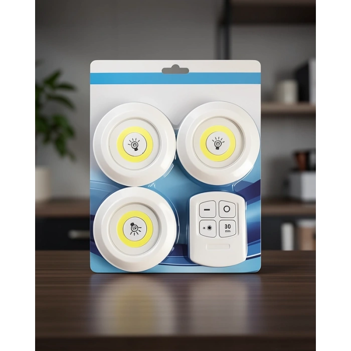 Yapışkanlı Kablosuz LED Işık