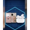 3 Kordonlu Pembe Amoled Ekran Akıllı Saat