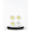 3 Lü Kablosuz Led Spot Lamba Seti