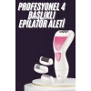 4 Başlıklı Şarjlı Epilasyon Aleti