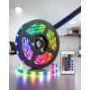 5 Metre RGB Şerit LED Kumandalı