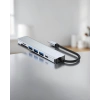 8 Portlu Type-C Hub SD TF USB Ethernet