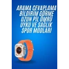 Akıllı Saat 49 mm Çift Kordonlu Bluetooth Bağlantılı