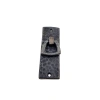 Antika Tarz Dekoratif Pirinç Dik Dövme Mobilya Kulbu - 90x31 mm, Oksit