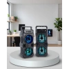 Bluetooth Hoparlör 1200 mAh LED Işıklı