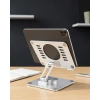 Çift Eksenli Ayarlanabilir Tablet Standı