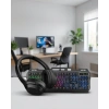 Işıklı Klavye Mouse Seti + Bluetooth 5.2 Kulaklık