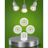 Kablosuz 3 Lü LED Spot Lamba Seti