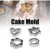 Kek Kalıbı - Bisküvi Kalıbı - Fondan Kalıbı 12 Adet