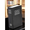 Kitap Görünümlü Kilitli Mini Çelik Kasa