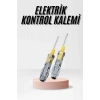 Kontrol Kalemi Çift Başlıklı Şeffaf