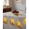 LED Peri Işığı Ay İçinde Secde Eden Adam