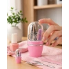 Manikür Pedikür Seti 4 Parça Pembe
