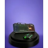 Mekanik Klavye Mouse Seti LED Işıklı