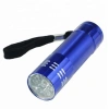 Metal 9 Ledli Pilli EL Feneri