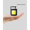Mini 3 Işık Modlu USB Şarjlı El Feneri