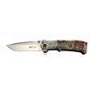 Mtech 465 Kamp Çakı 21cm - Yarı Otomatik, Kemerlikli, Plastik Sap
