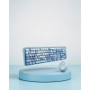 Retro Daktilo Stili Kablosuz Klavye Mouse Seti