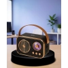 Retro Radyo Şarjlı Bluetooth Hoparlör