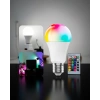 RGB LED Ampul E27