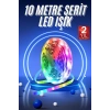 RGB Neon Şerit LED 10 Metre
