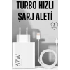 Şarj Adaptörü 67W Turbo Type-C Uyumlu