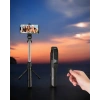 Selfie Çubuğu Bluetooth Bağlantılı 360 Derece Dönebilen