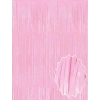 Soft Pembe Püsküllü Kapı Perdesi - Parti, Baby Shower, Cinsiyet Partisi 1x2 m