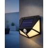 Solar LED Duvar Lambası 3 Işık Modlu Hareket Sensörlü