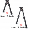 Super X TAC Picatinny Rail 22 mm Hareketli Bipod