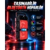 Taşınabilir RGB Işıklı Bluetooth Hoparlör