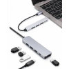 USB Type-C 8 In 1 Hub Dönüştürücü