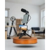 Video Tutucu Kompakt Mikrofonlu Tripod