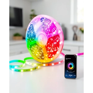 10 metre şerit led USB beslemeli ses duyarlı