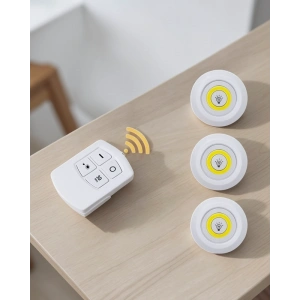 3lü Uzaktan Kumandalı Spot LED Işık