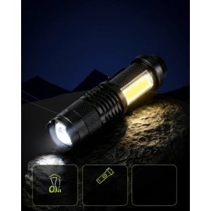 4 Modlu USB Şarjlı LED El Feneri