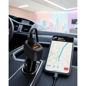 Araba Şarj Cihazı 38W 3A Type-C USB