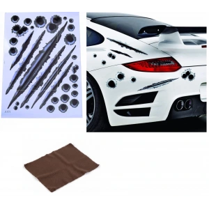 Araç Sticker Seti Yara Bere Oto Sticker Yara Şeklinde 3D