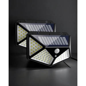 Bahçe Işıklandırma Güneş Enerjili 100 LED Sensörlü