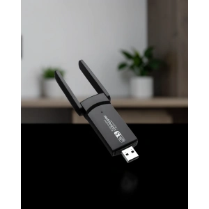 Çift Bant USB WiFi Adaptör 1200 Mbps
