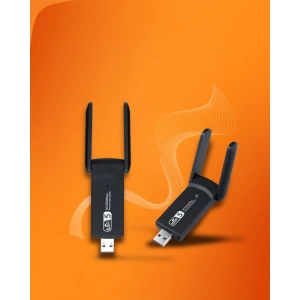 Çift Bant WiFi Adaptör Tak-Çalıştır 1200 Mbps